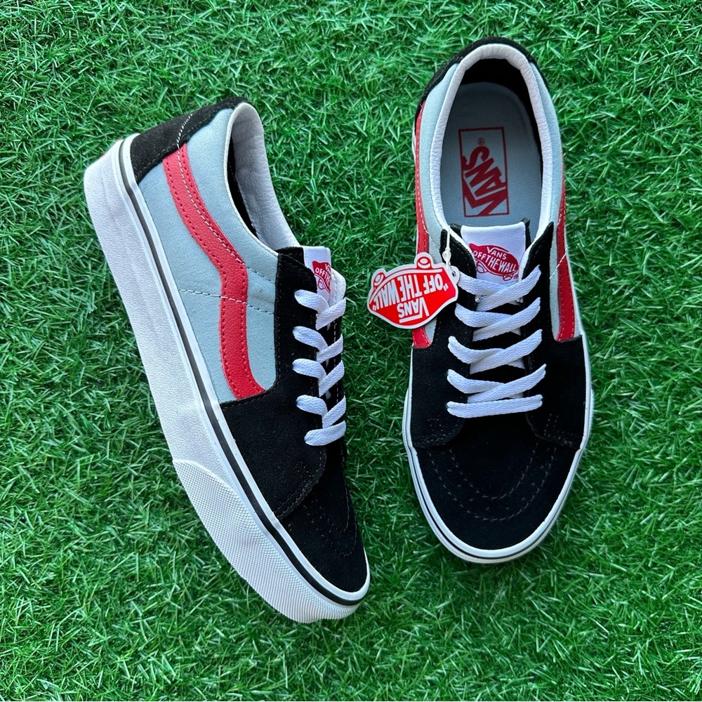 Vans Sk8 Low 2 Tone Black / Winter Sky - Picture 5 of 7